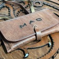 Laser Engraved Leather Pouch