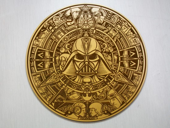 Star Wars Inspired Aztec Calendar