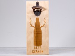 Wall Mount Bottle Opener - Beer Season