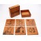 Labyrinth Inspired Coaster Set - 6