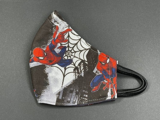 Handmade Reversable Facemask - Spiderman Handmade Reversable Facemask - Spiderman