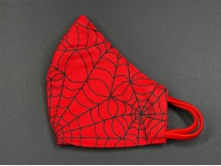Handmade Reversable Facemask - Spider Web