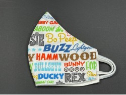 Handmade Reversable Facemask - Toy Story Charachter