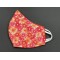 Handmade Reversable Facemask - Floral Orange