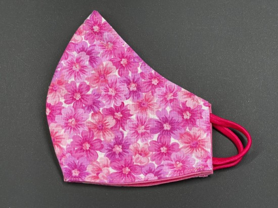 Handmade Reversable Facemask - Floral Pink Handmade Reversable Facemask - Floral Pink