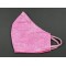Handmade Reversable Facemask - Pink Hearts