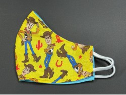 Handmade Reversable Facemask - Woody