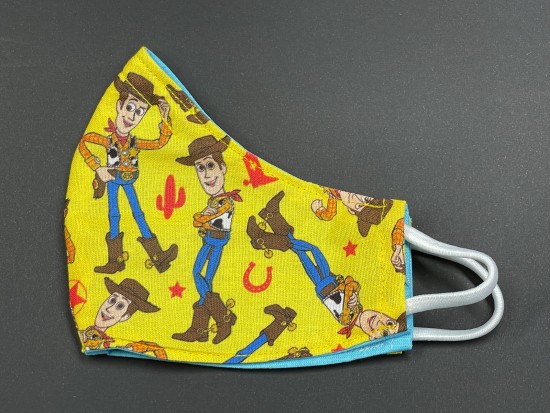 Handmade Reversable Facemask - Woody Handmade Reversable Facemask - Woody