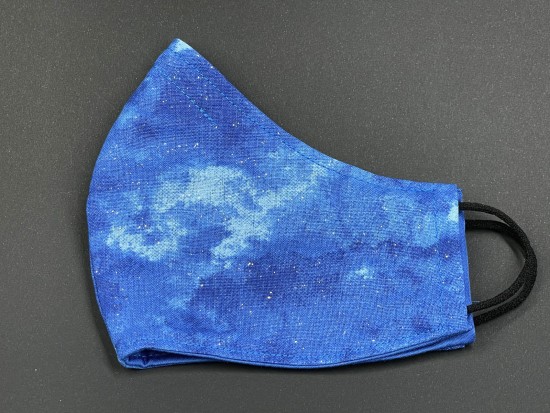 Handmade Reversable Facemask - Sky Blue Handmade Reversable Facemask - Sky Blue