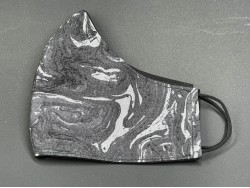 Handmade Reversable Facemask - Marble Grey