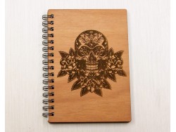 Notebook - Mexican Skull
