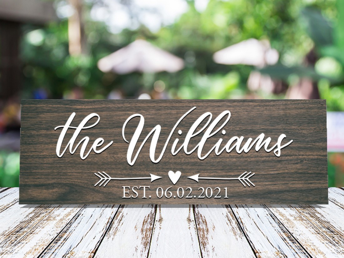 Rustic Wedding Sign